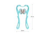 Manual Six-Wheel Neck Massager Roller for Pain Relief Tool - Image 4