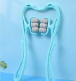 Manual Six-Wheel Neck Massager Roller for Pain Relief Tool - Image 5