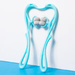 Manual Six-Wheel Neck Massager Roller for Pain Relief Tool - Image 2