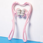 Manual Six-Wheel Neck Massager Roller for Pain Relief Tool - Image 9
