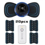 Portable Mini Electric Massager with 5 Pads for Pain Relief - Image 10