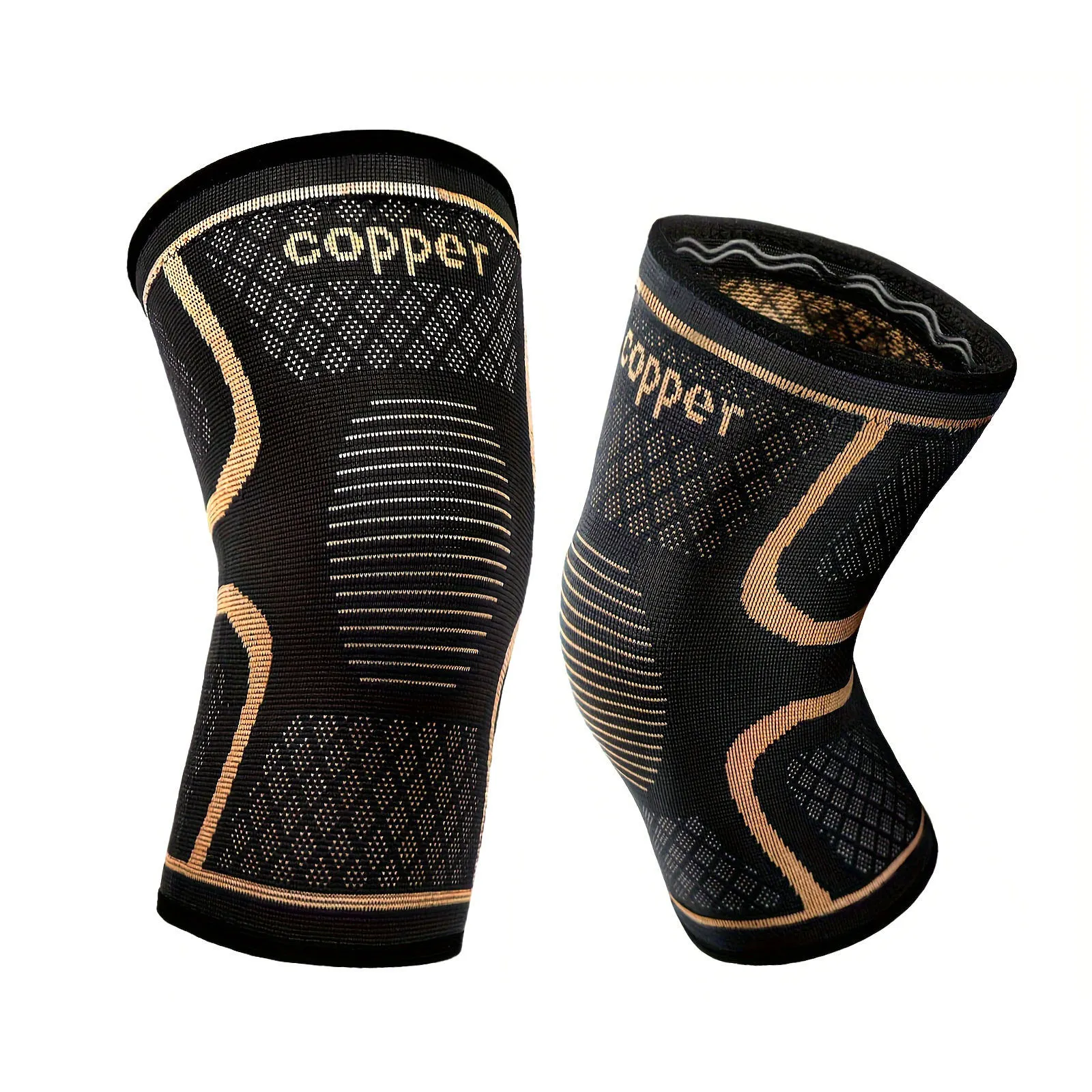 Copper Knee Pads Pair for Men & Women Sports Support - Image 5