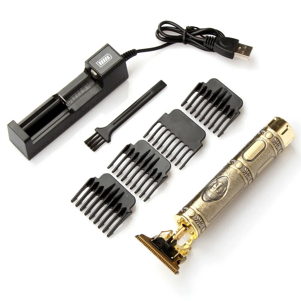 USB Rechargeable Hair Clippers Beard Trimmer for Men - Image 7