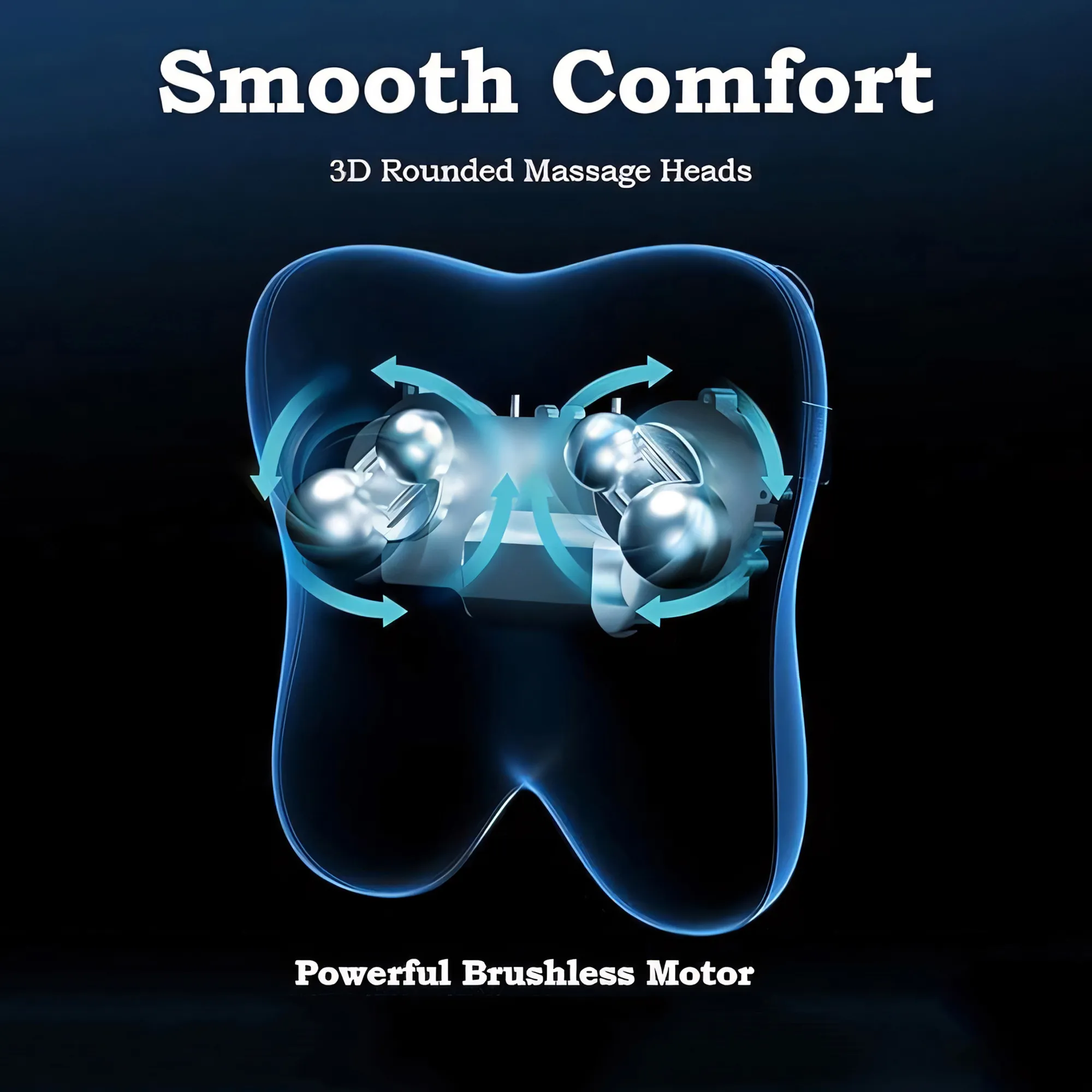 Neck & Back Acupressure Massage Pillow Full Body Relief - Image 9