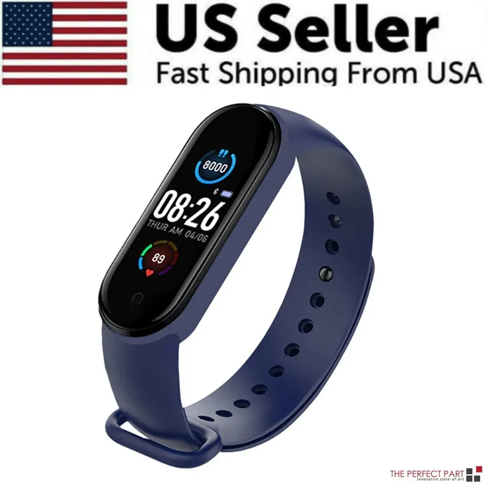 M4 Smart Fitness Watch with Heart Rate & Blood Pressure - Image 2