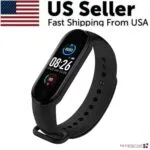 M4 Smart Fitness Watch with Heart Rate & Blood Pressure