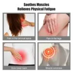 Portable Mini Electric Massager with 5 Pads for Pain Relief - Image 4