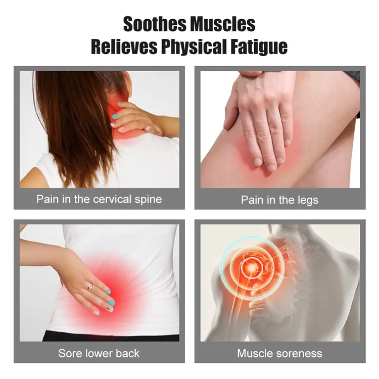 Portable Mini Electric Massager with 5 Pads for Pain Relief - Image 4